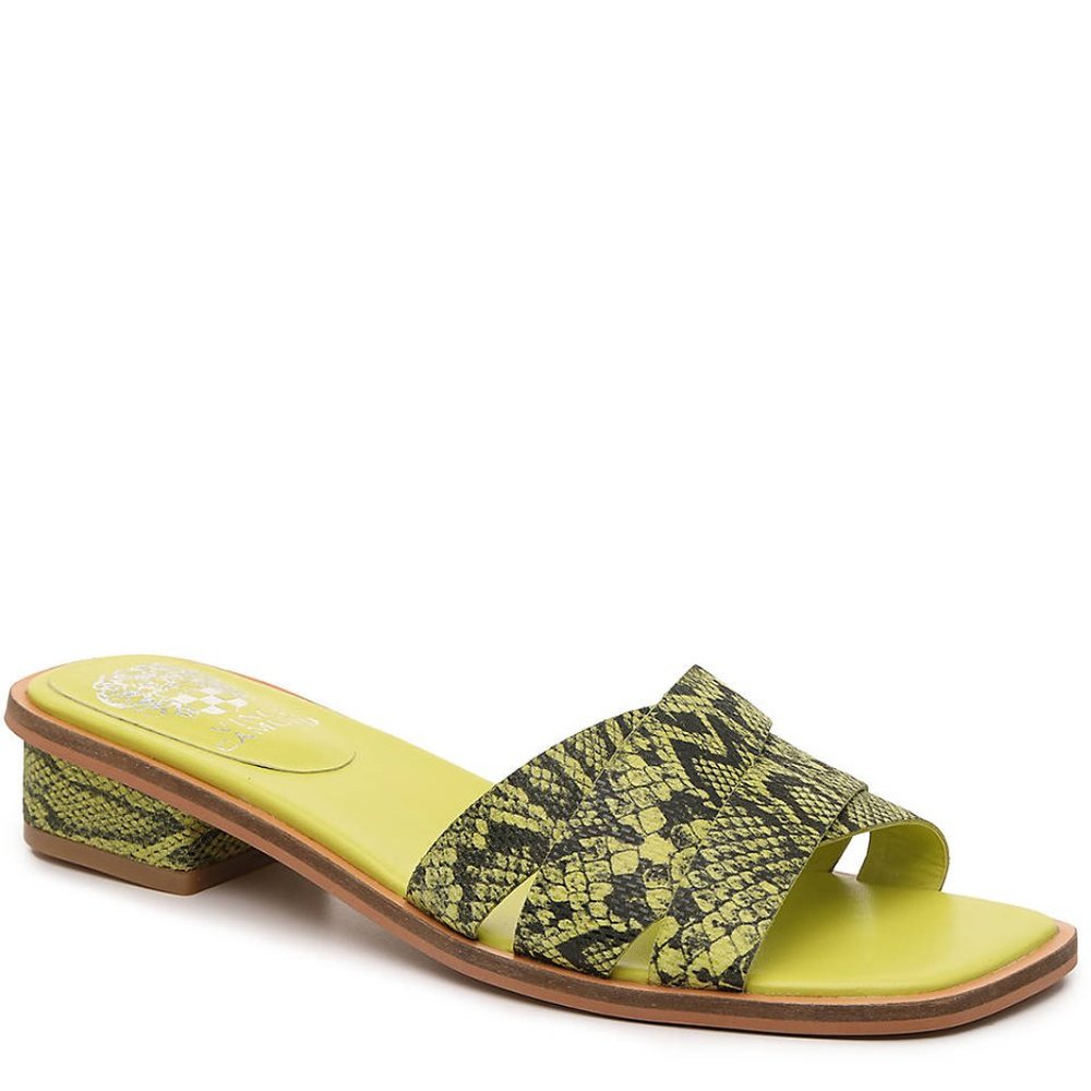 Vince Camuto • Ydelle Sandal Black/Lime • 9